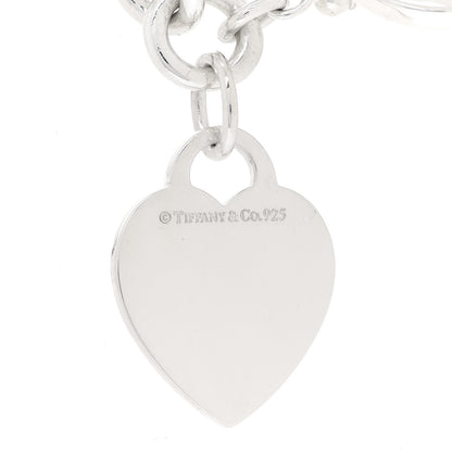 Tiffany Sterling Silver Heart Tag Toggle Necklace 4 of 6