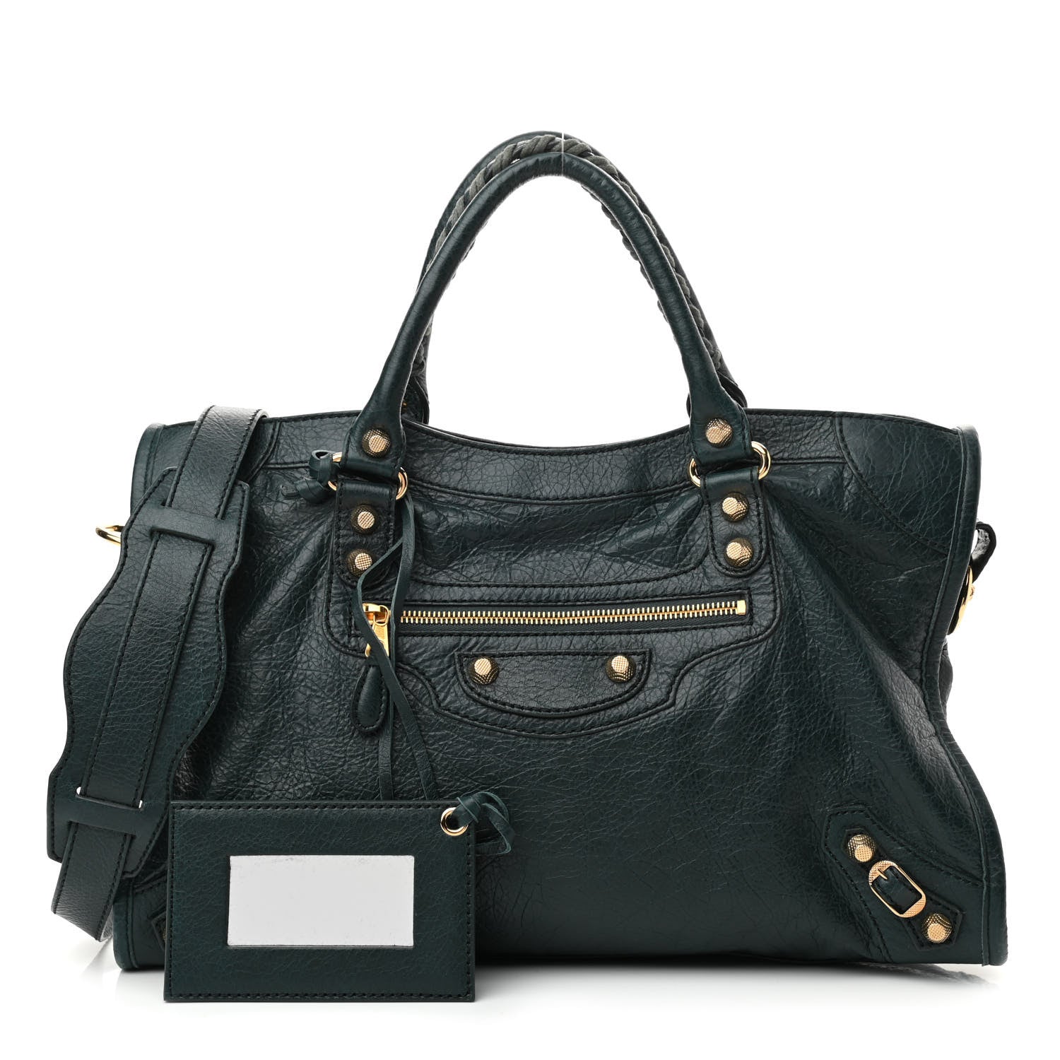 Balenciaga Agneau Giant 12 Gold Hardware City Vert Pinede 1 of 10