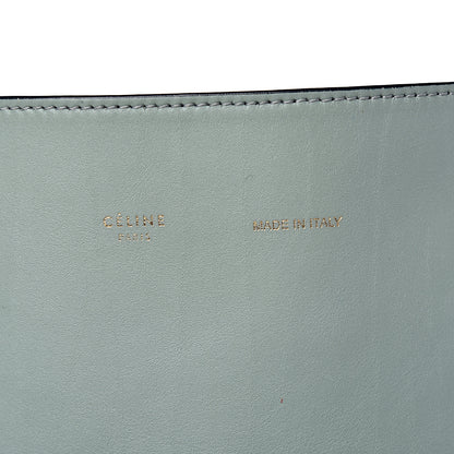 Celine Shiny Smooth Calfskin Small Twisted Cabas Jade Forest 6 of 16