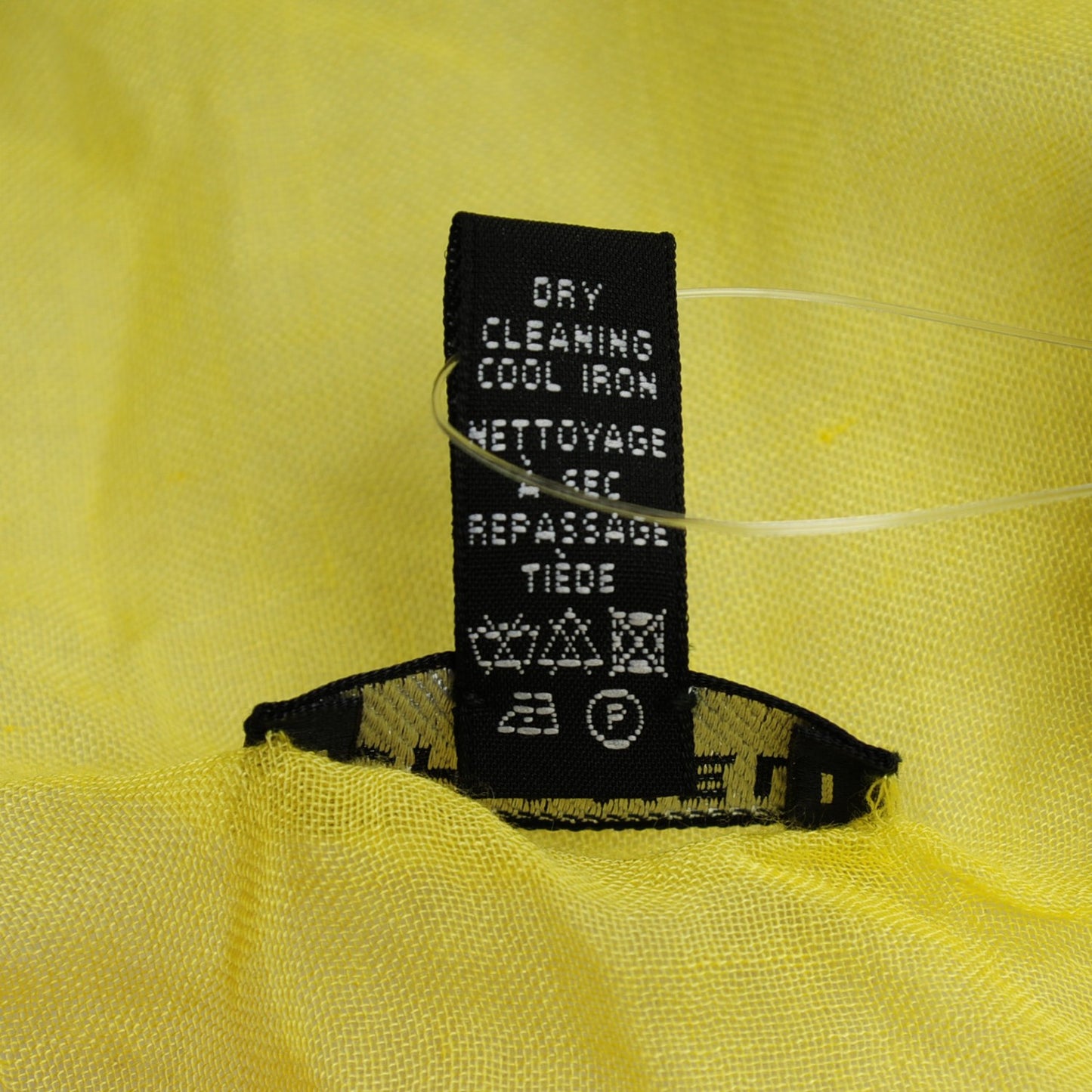 Modal Cashmere Sequins CC Scarf Yellow