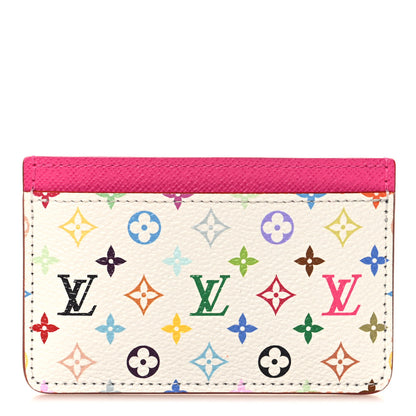 Louis Vuitton LV X TM Monogram Multicolor Card Holder Kawaii Pink 1 of 7