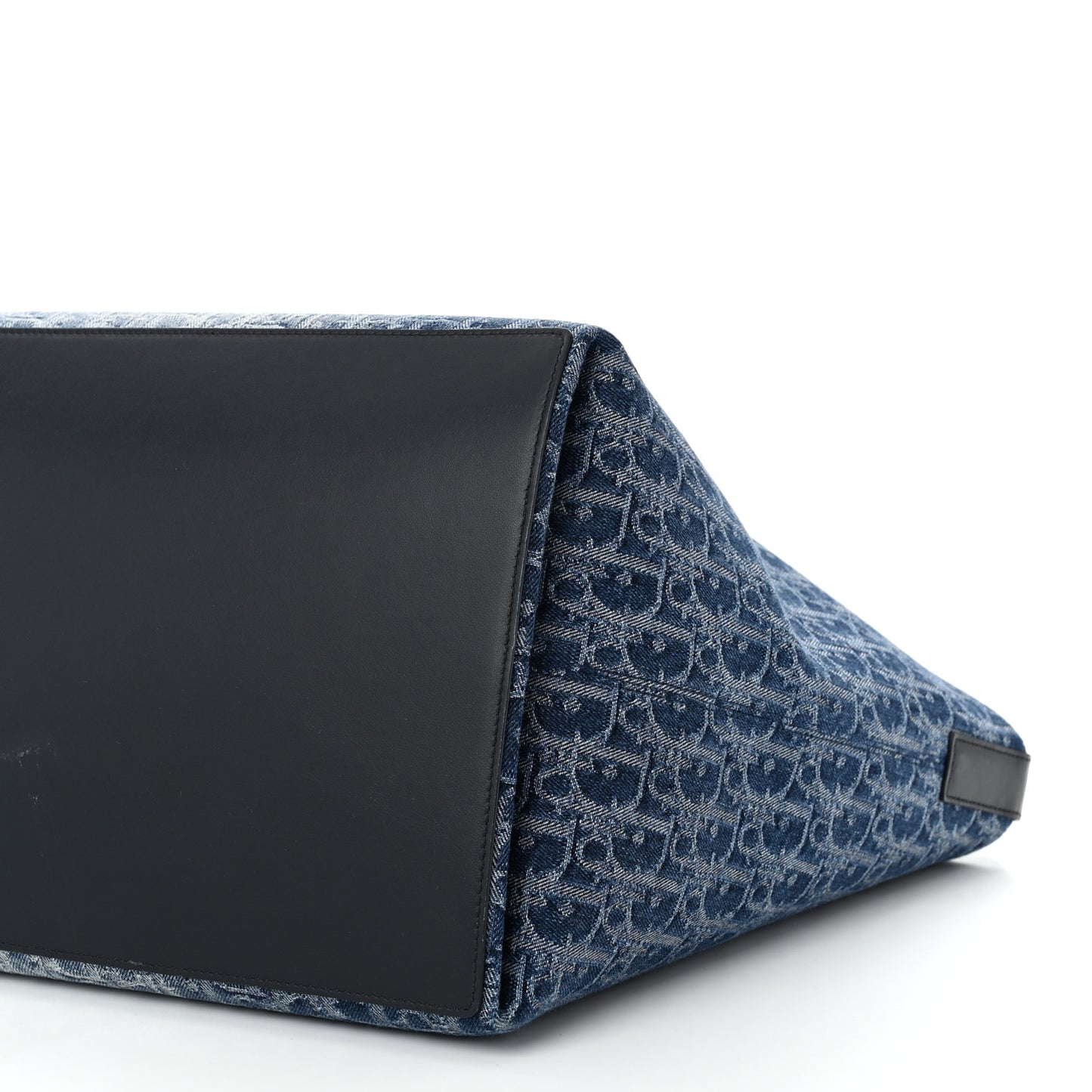 DIOR Denim Jacquard Oblique Large Toujours Blue