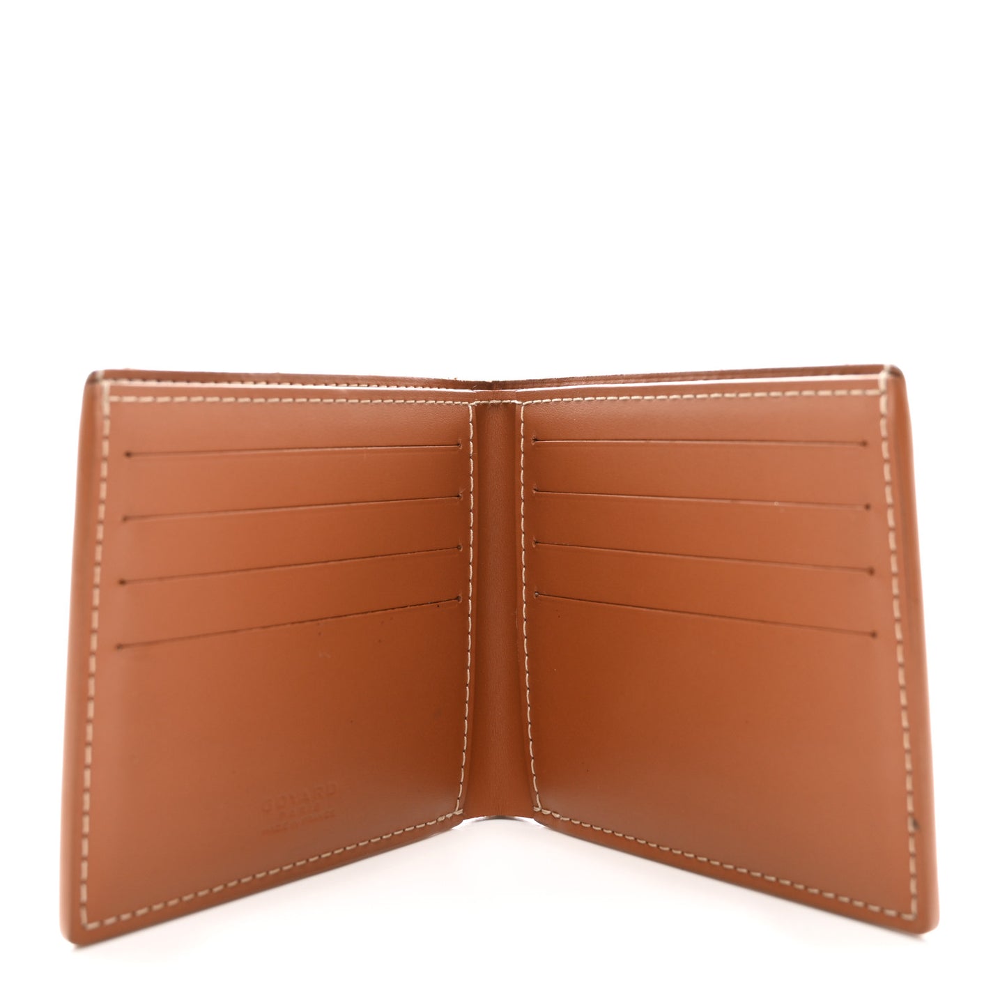 Goyardine Bi-Fold Victoire PM Black Gold