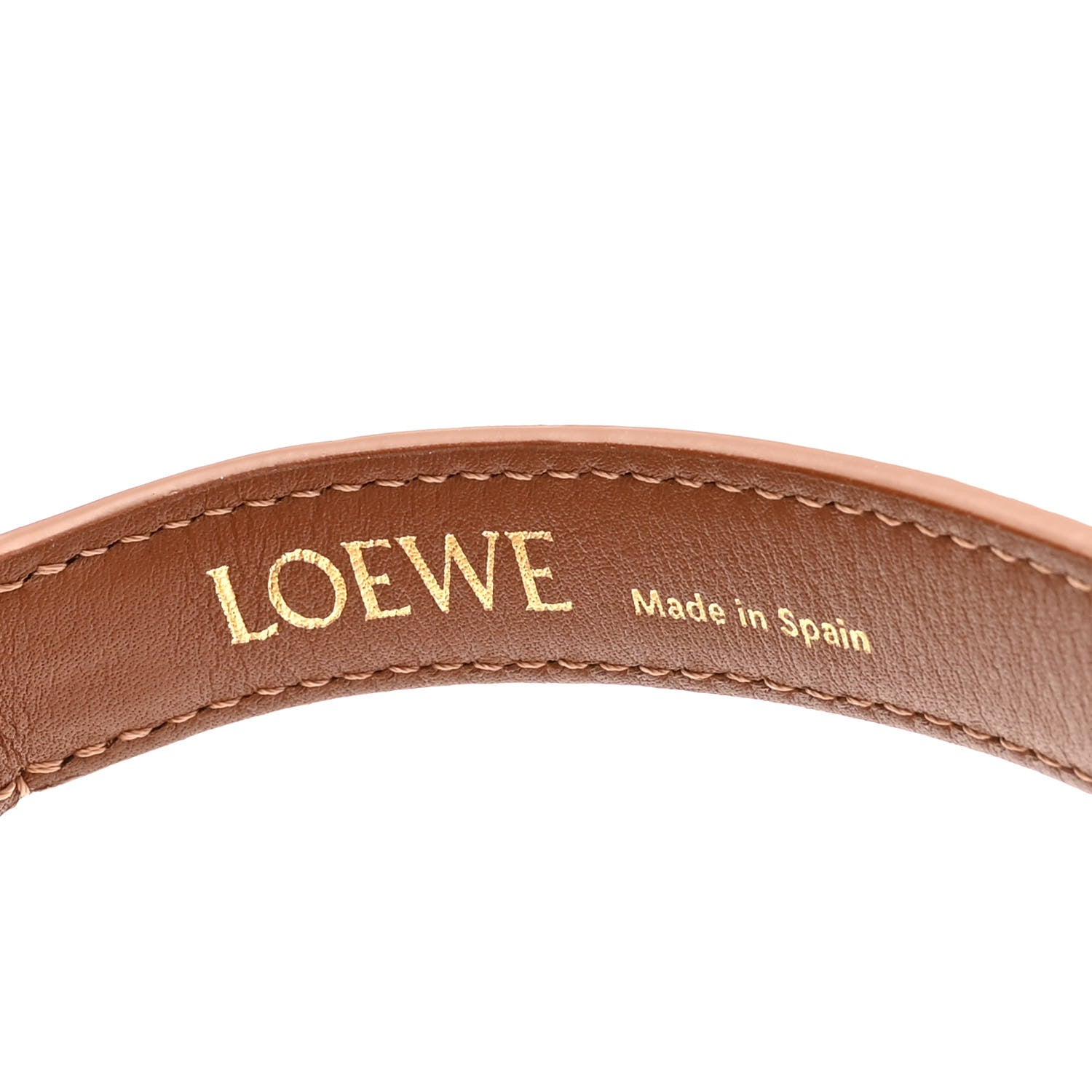 Loewe Jacquard Anagram Calfskin Small Cubi Bag Tan Pecan 6 of 9