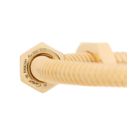 Cartier 18K Yellow Gold Ecrou de Cartier Bracelet 16 4 of 5