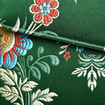 Gucci Jacquard Floral Medium Sylvie Top Handle Bag Green Multicolor Black 16 of 16