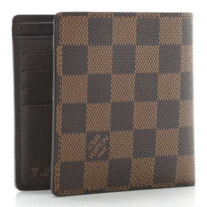 Louis Vuitton Damier Ebene Marco Wallet 2 of 6