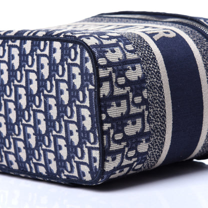 Christian Dior Oblique Diortravel Vanity Case Blue 8 of 12