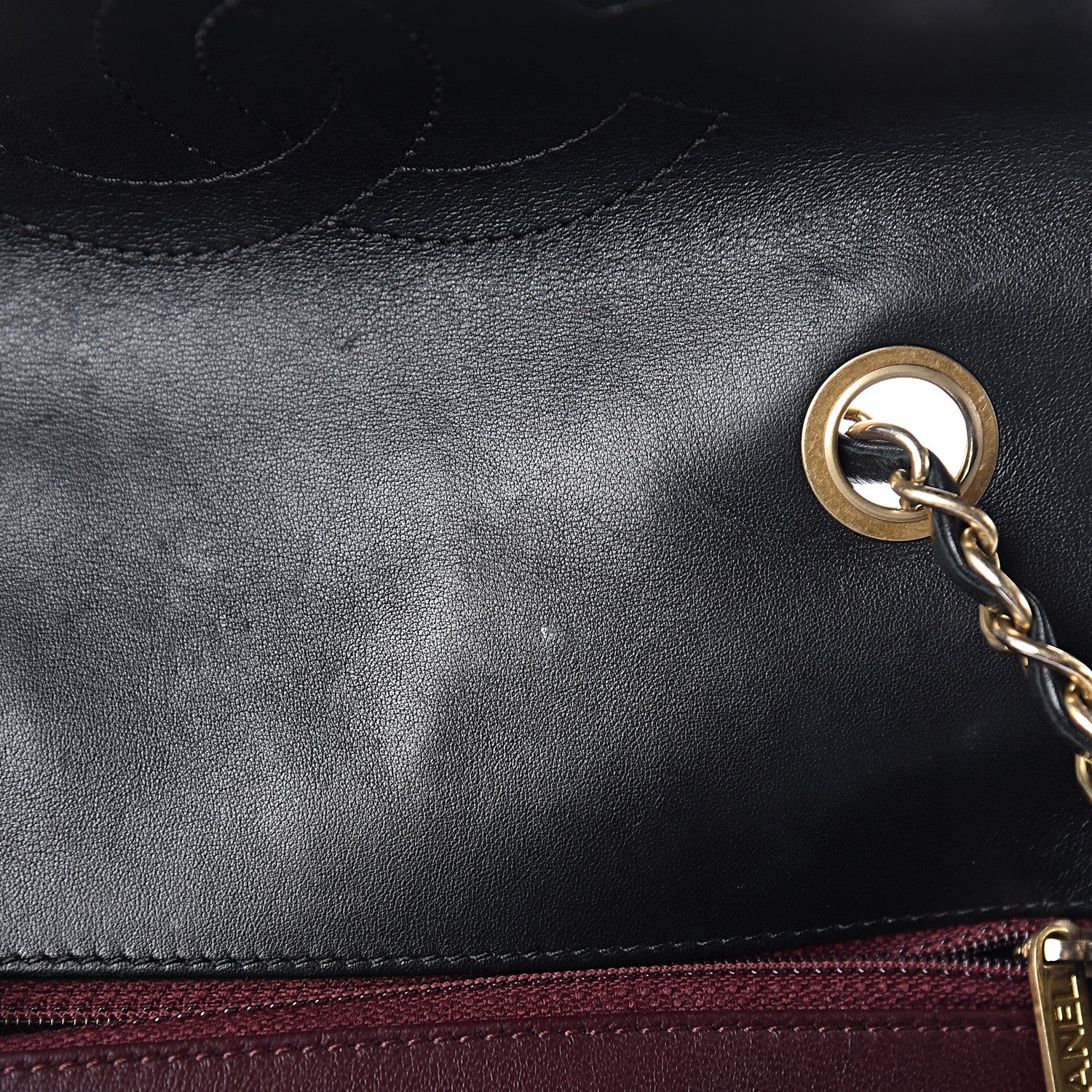 Chanel Caviar Quilted Medium CC Filigree Flap Black 6 of 13