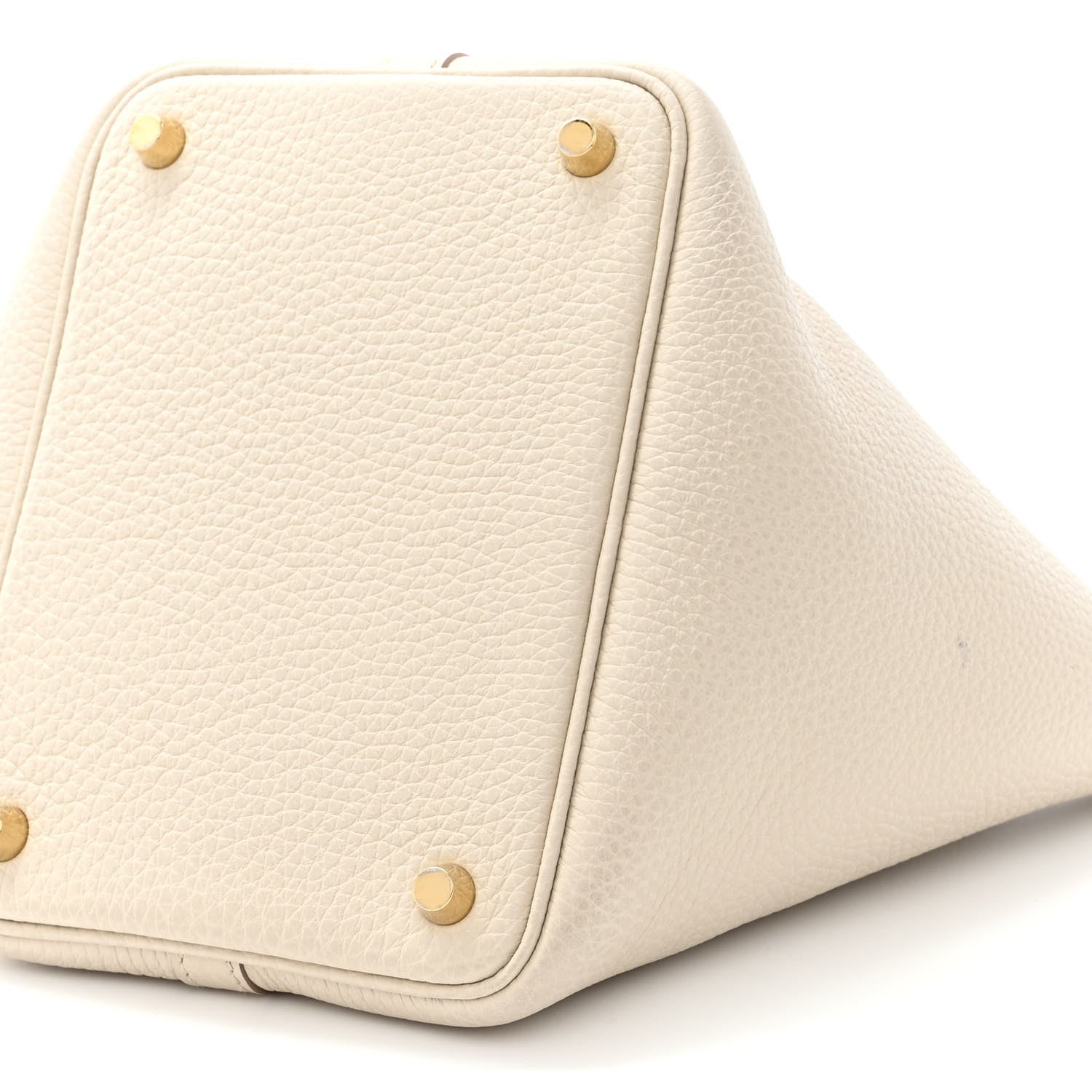 Hermes Taurillon Clemence Picotin Lock 18 PM Beton 10 of 10