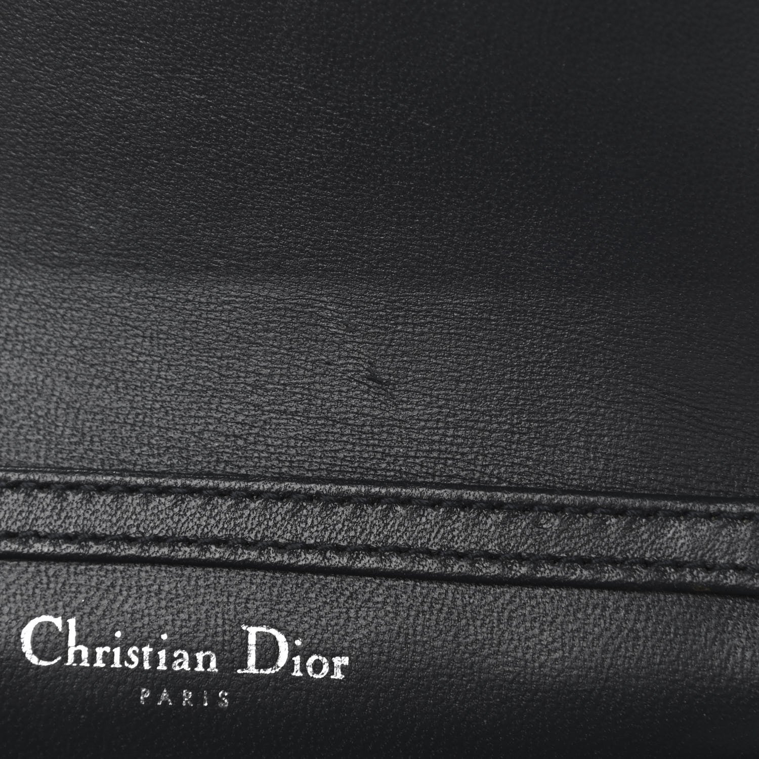 Christian Dior Metallic Patent Micro-Cannage Baby Diorama Flap Bag Green 11 of 11