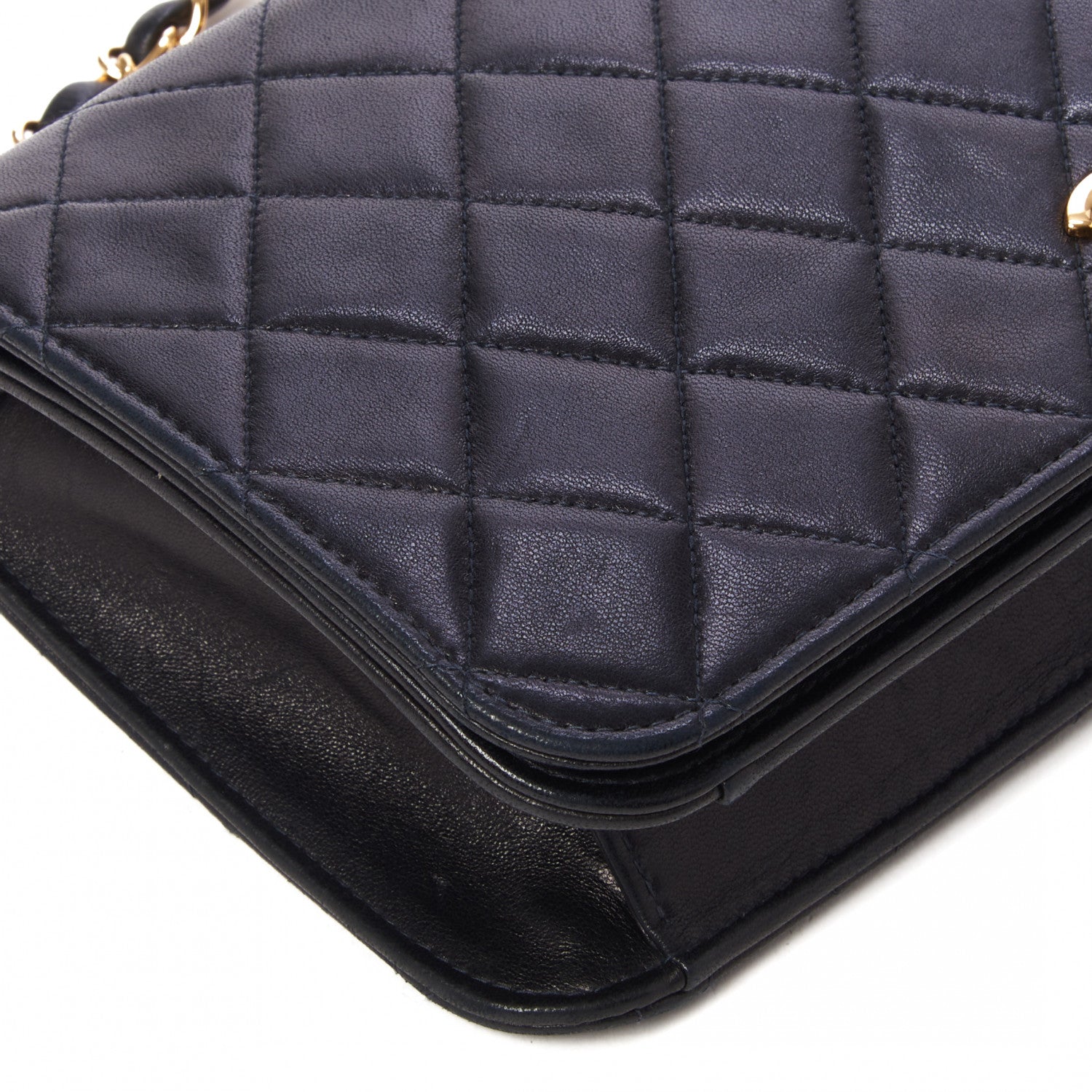 Chanel Lambskin Quilted Small Single Flap Black 6 of 10