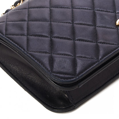Chanel Lambskin Quilted Small Single Flap Black 6 of 10