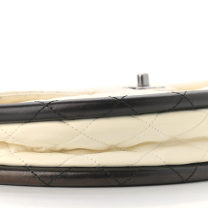 Chanel Lambskin Quilted Small Hula Hoop Flap Ivory 8 of 13