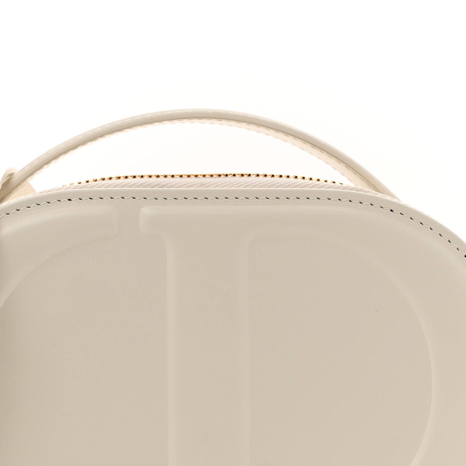 Christian Dior Calfskin CD Signature Oval Crossbody Camera Bag Latte 9 of 12