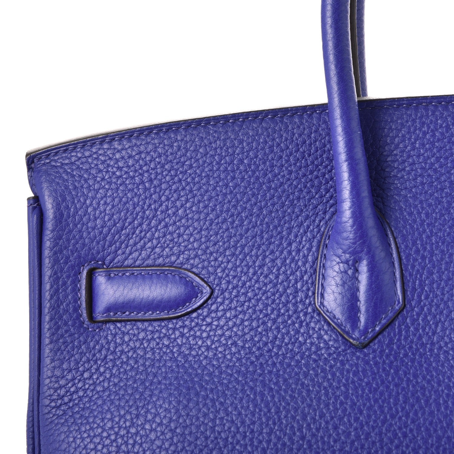 Hermes Togo Birkin 35 Bleu Electrique 11 of 37