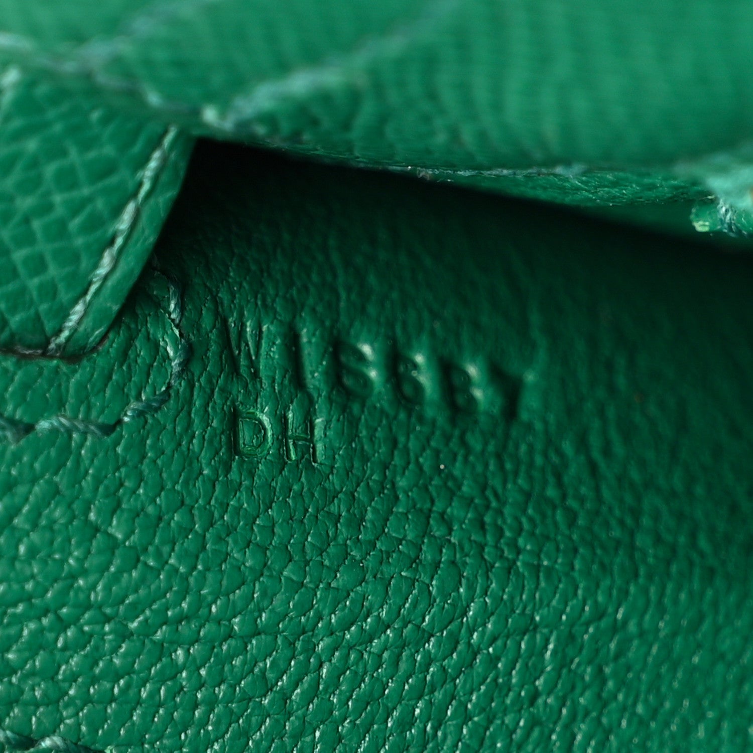 Hermes Epsom Kelly Sellier 25 Vert Vertigo 7 of 11