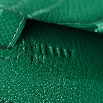 Hermes Epsom Kelly Sellier 25 Vert Vertigo 7 of 11