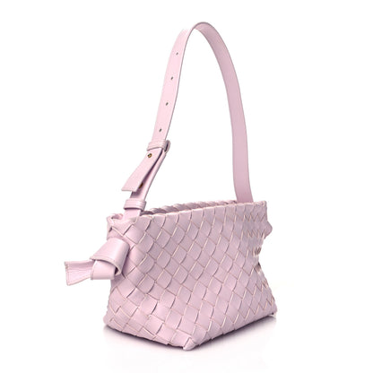 Bottega Veneta Nappa Intrecciato Tie Shoulder Bag Bliss Washed 3 of 11