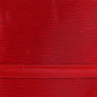 Louis Vuitton Epi Keepall 55 Castillan Red 24 of 32