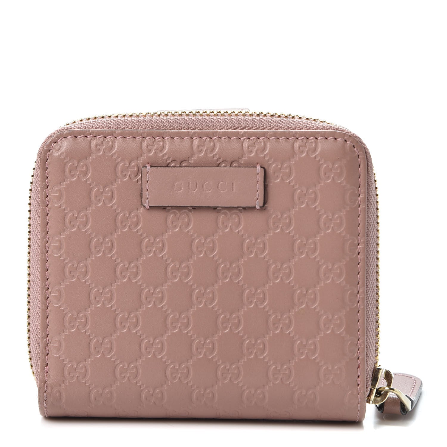 Gucci Microguccissima Compact Wallet Soft Pink 1 of 10