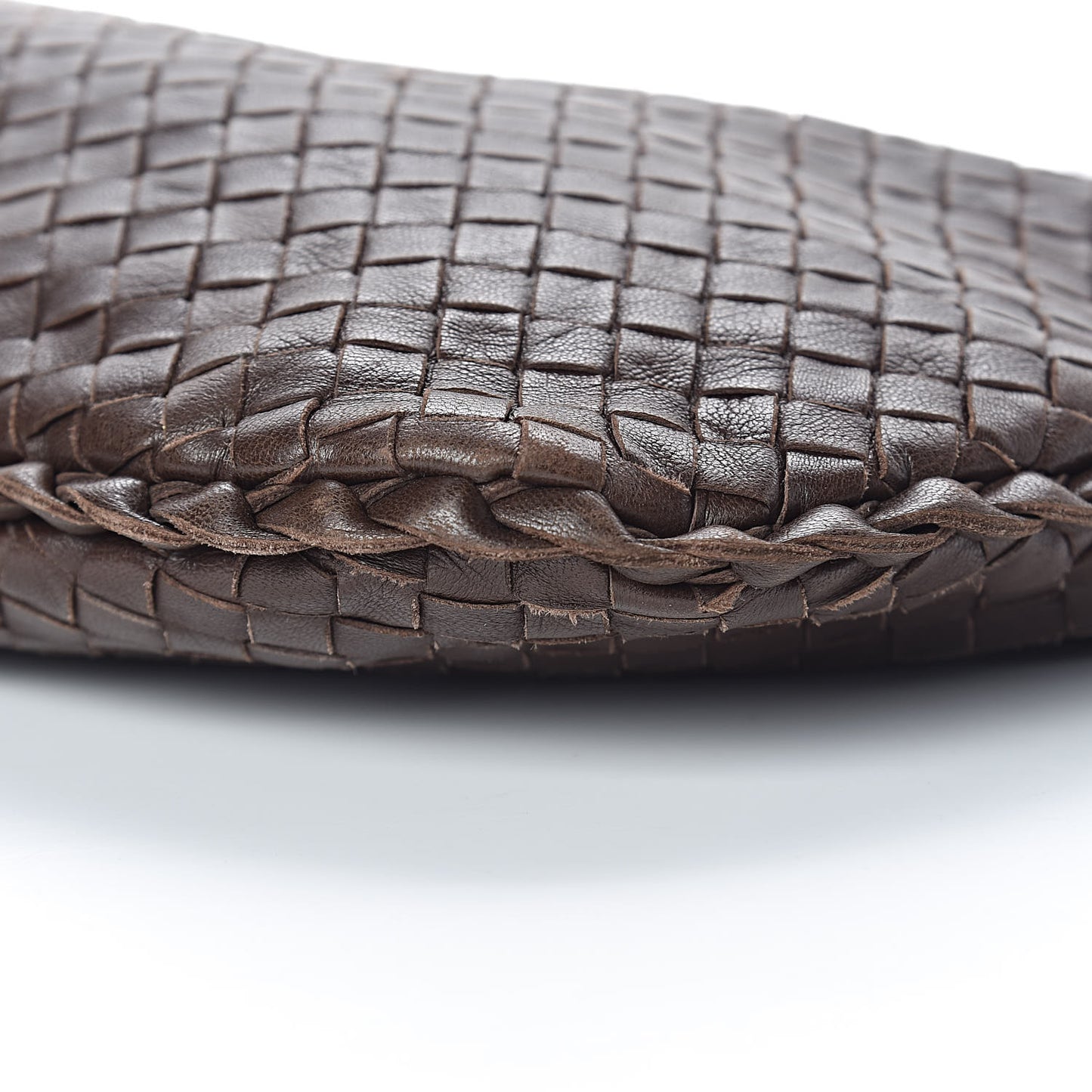 Nappa Intrecciato Medium Veneta Hobo Ebano