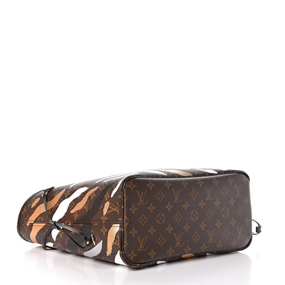 Louis Vuitton X LOL Monogram Neverfull MM Gold Silver 5 of 12