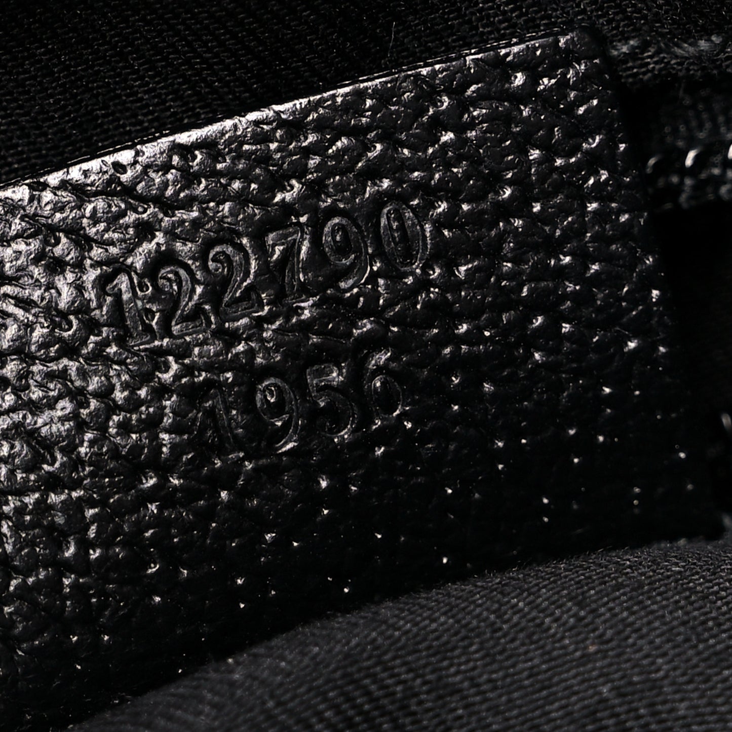 Monogram Medium Half Moon Hobo Black