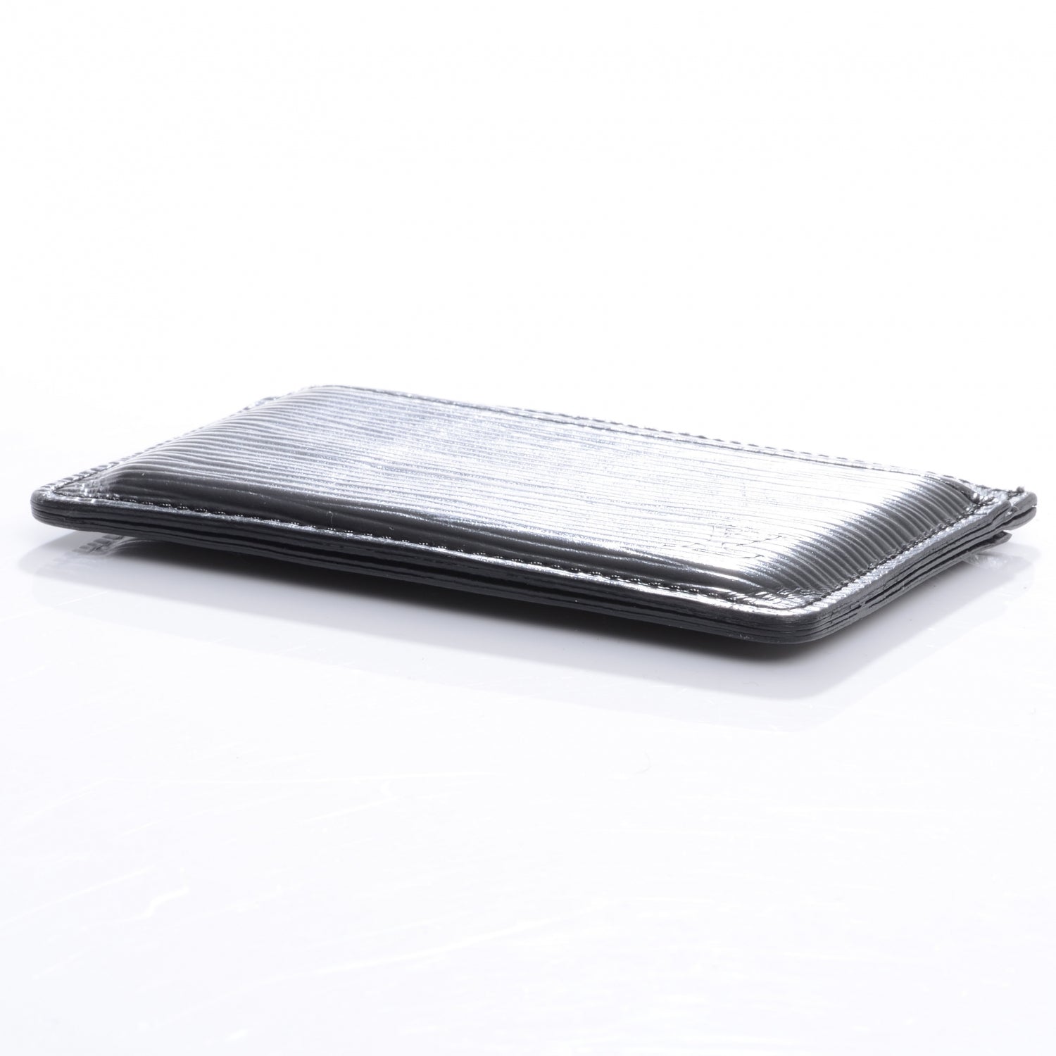 Louis Vuitton Epi Card Holder Black 4 of 8
