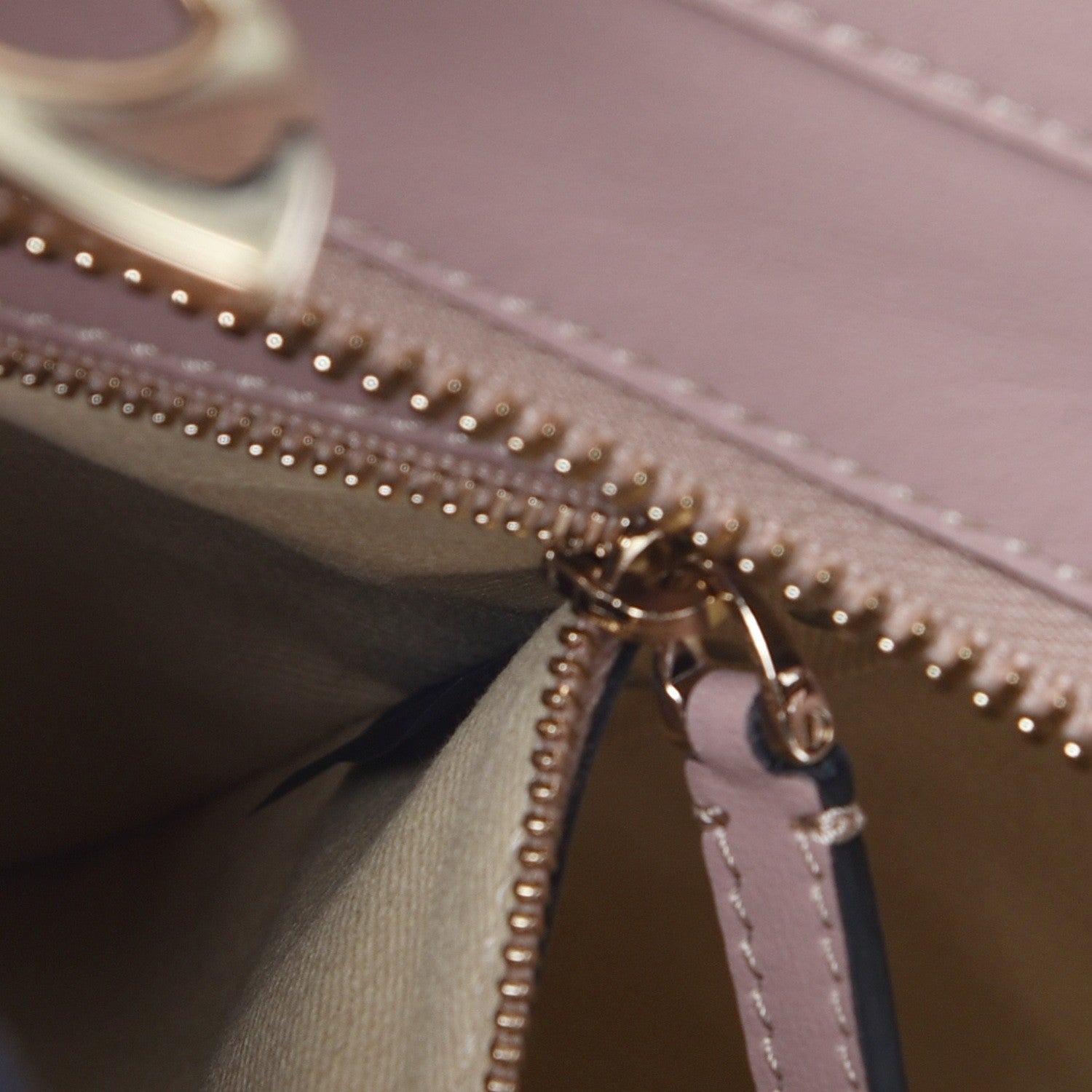 Valentino Garavani Vitello Rockstud Double Handle Tote Poudre 8 of 10
