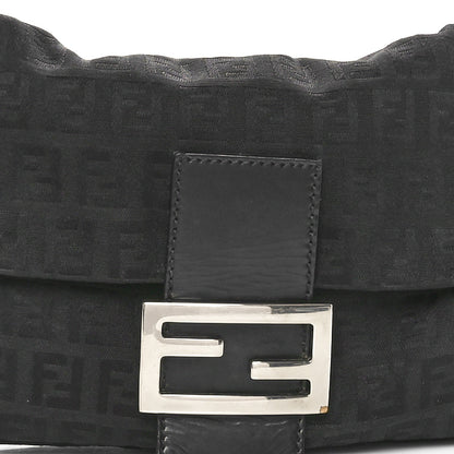 Fendi Nylon Zucca Baguette Black 8 of 10