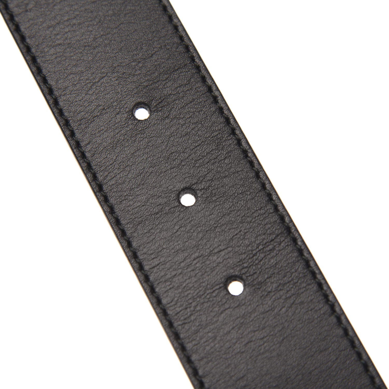 Gucci Calfskin Crystal Double G 40mm Belt 80 32 Black Multicolor 4 of 6