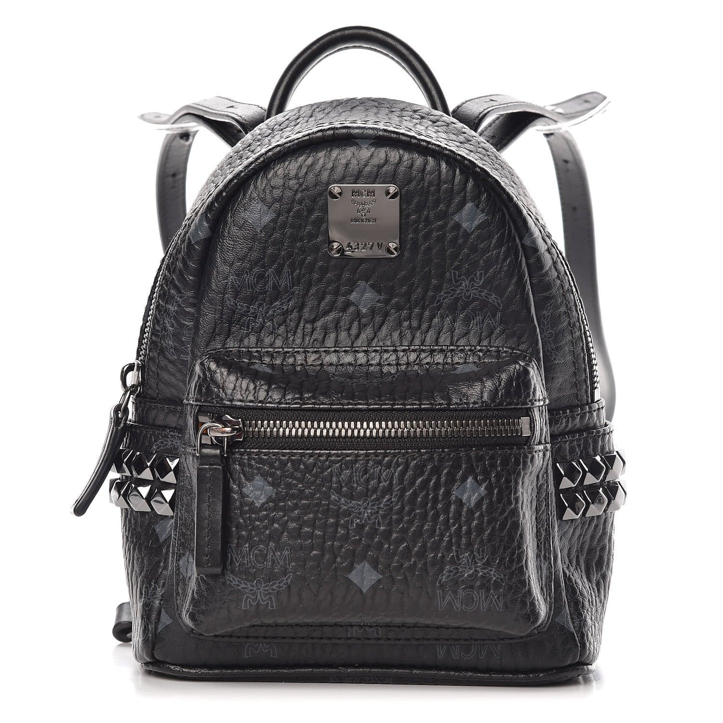 Visetos Studded X-Mini Bebe Boo Backpack Black