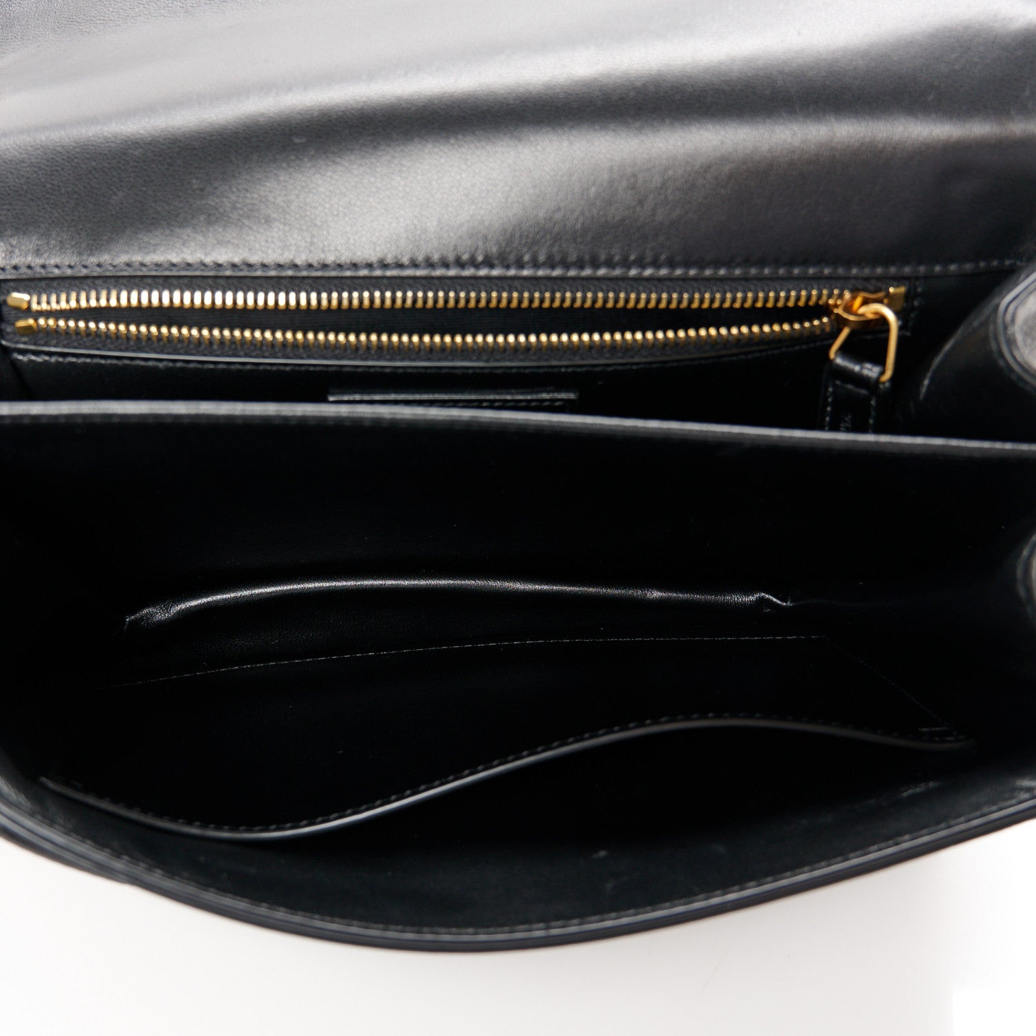 Saint Laurent Lambskin Carre Quilted Le Maillon Satchel Black 5 of 11