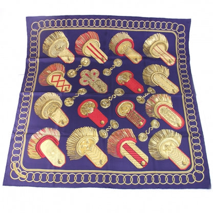 Hermes Silk Epaulette Royal Scarf 1 of 6