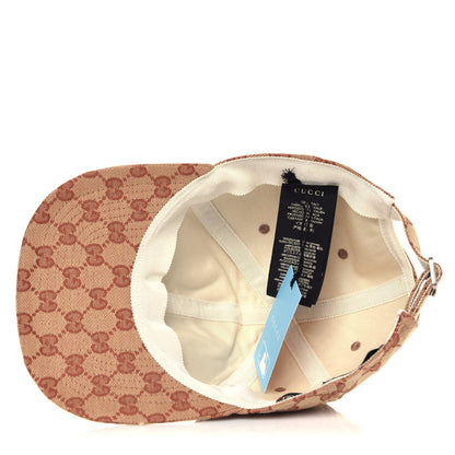 Gucci X MLB Monogram NY Yankees Baseball Hat 55-59 Beige Ruggine 5 of 7