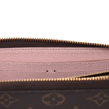 Louis Vuitton Monogram Clemence Wallet Rose Ballerine 10 of 10