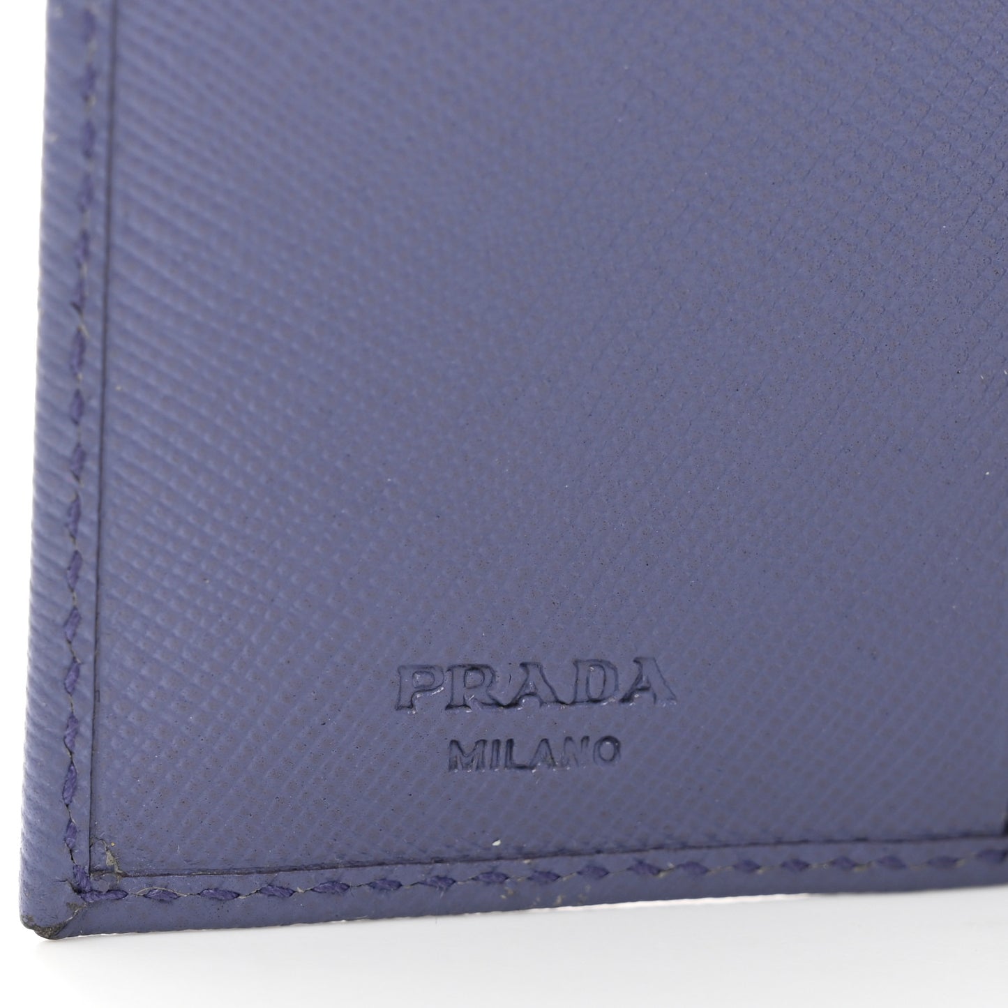 Saffiano Compact Flap Wallet Lilla