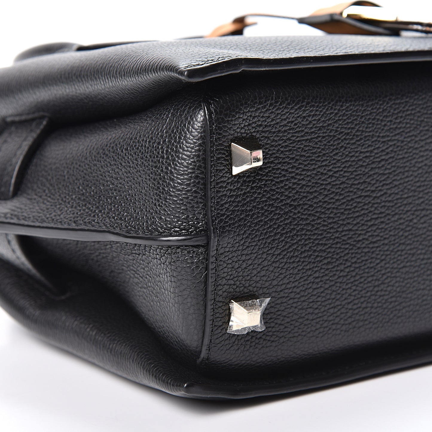 Grained Calfskin Mini Neo Milla Tote Black