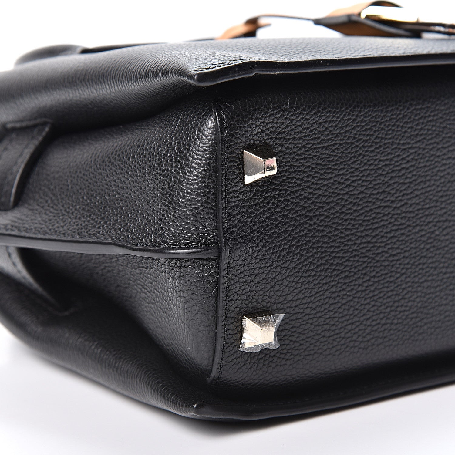 MCM Grained Calfskin Mini Neo Milla Tote Black 6 of 7