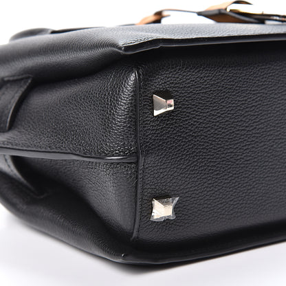 MCM Grained Calfskin Mini Neo Milla Tote Black 6 of 7