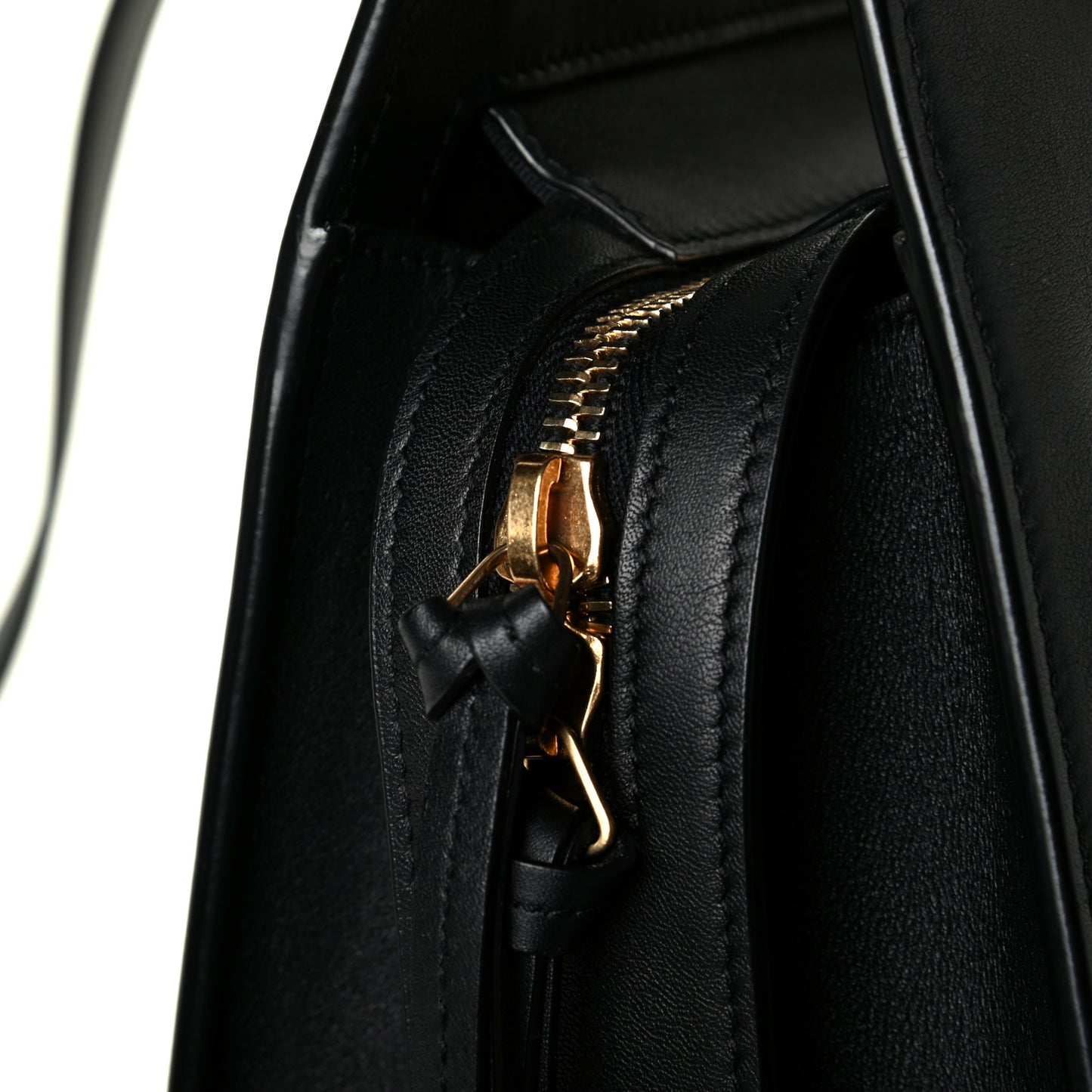 Smooth Calfskin Small East Side Tote Black
