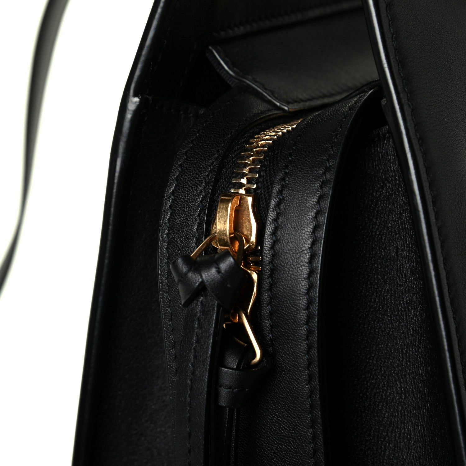 Saint Laurent Smooth Calfskin Small East Side Tote Black 7 of 7