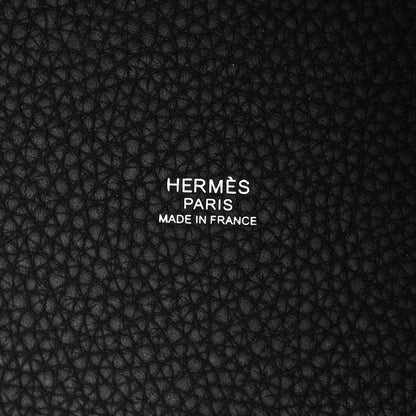 Hermes Taurillon Clemence Picotin Lock 18 PM Black 6 of 10
