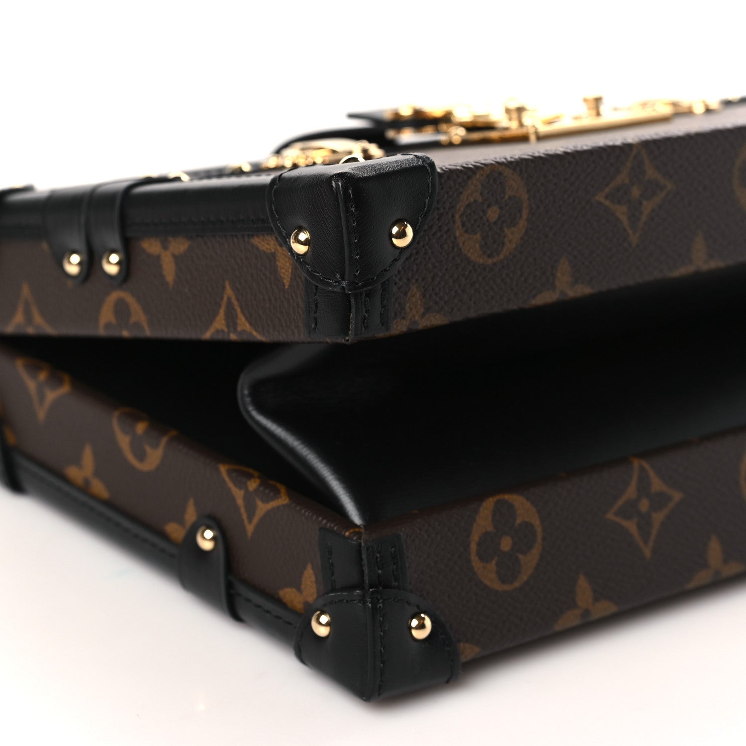 Louis Vuitton Monogram Petite Malle V Black 8 of 9