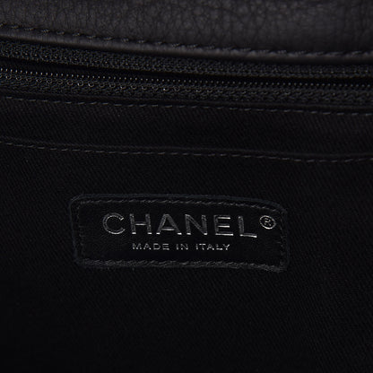 Chanel Calfskin Large Darjeeling Flap Black 6 of 9