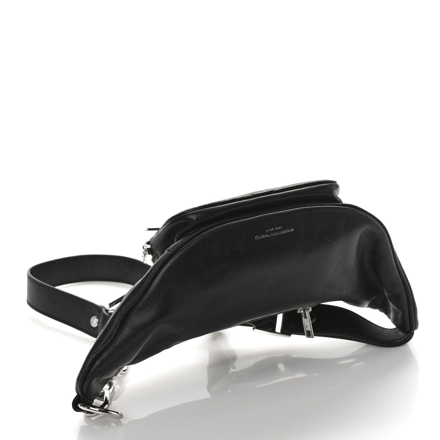 Lambskin Attica Belt Bag Black