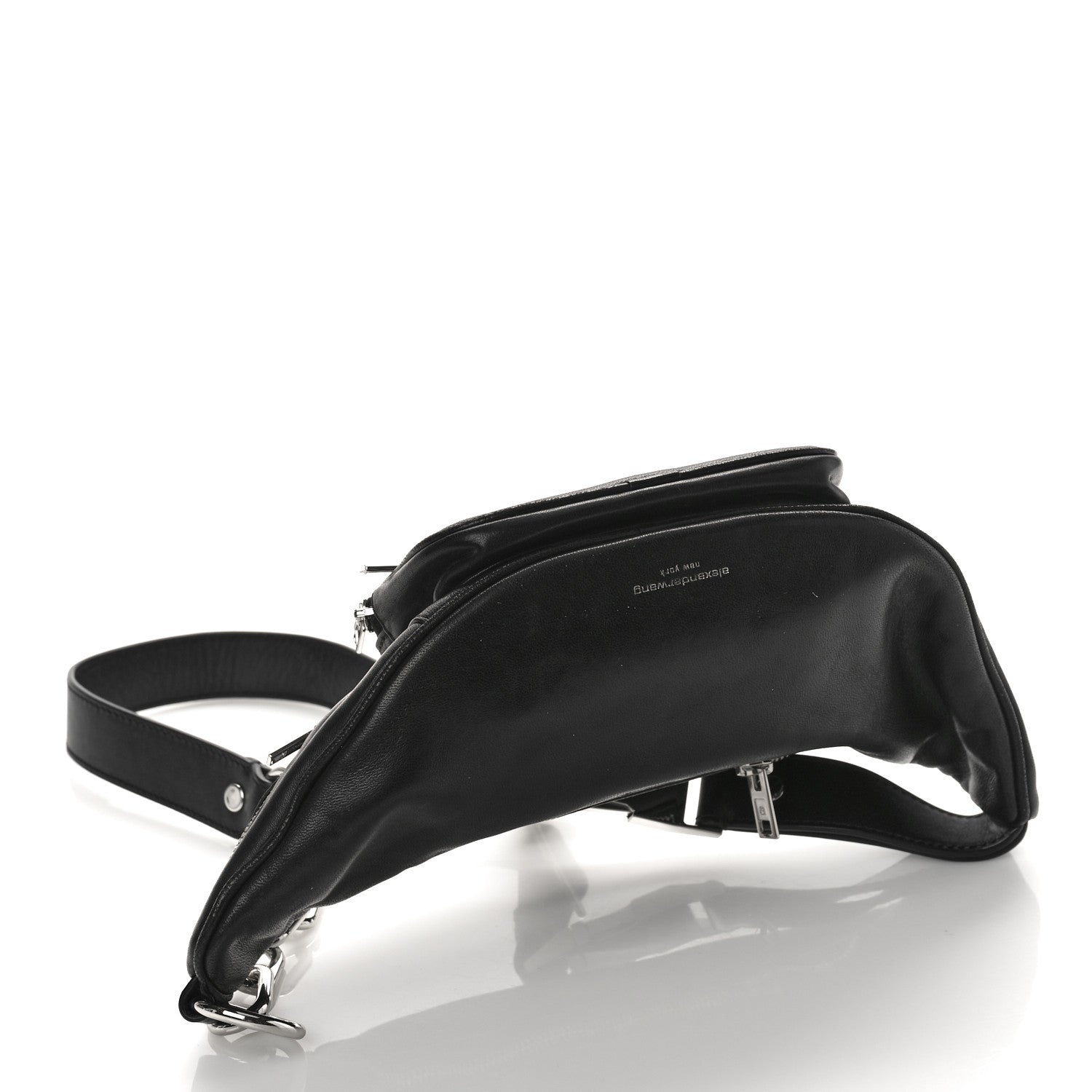 Alexander Wang Lambskin Attica Belt Bag Black 5 of 9