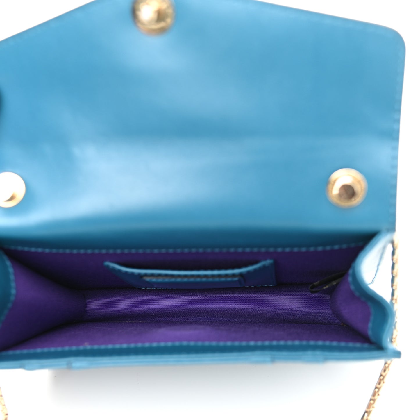 Calfskin Serpenti Forever Crossbody Blue