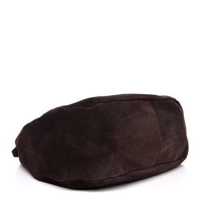 Prada Scamosciato Suede Hobo Moro 4 of 9